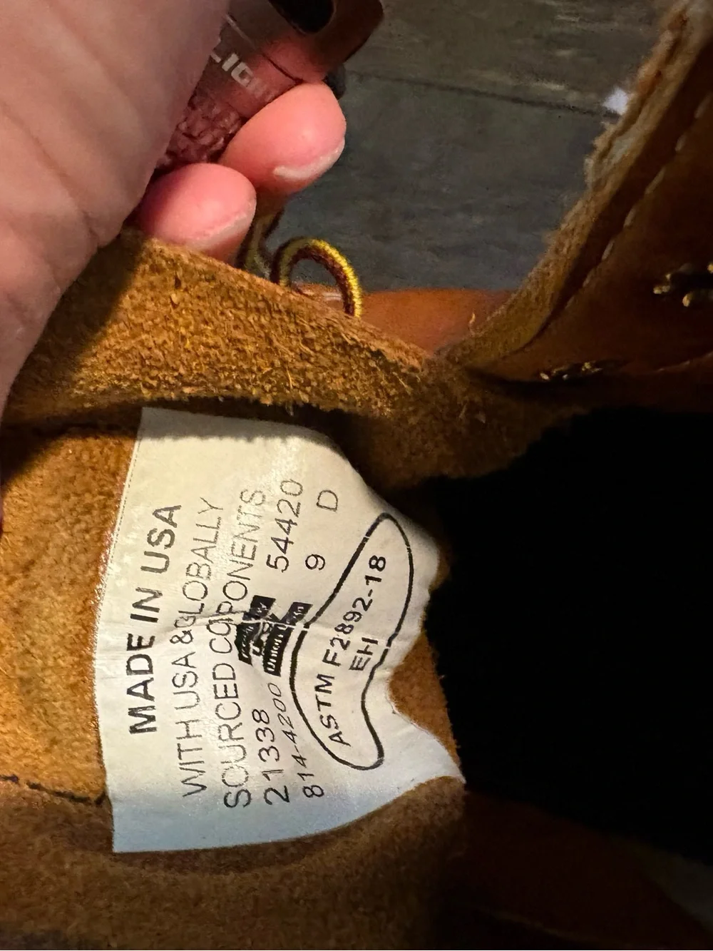 Men's thorogood work boots